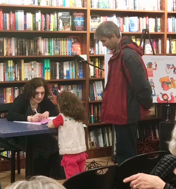 My First Official Storytelling Event and Book Signing by Margie Markarian