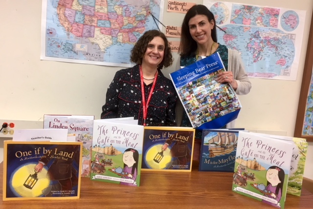 Celebrating 20 Years of Sleeping Bear Press Books with Students in Quincy, MA by Margie Markarian