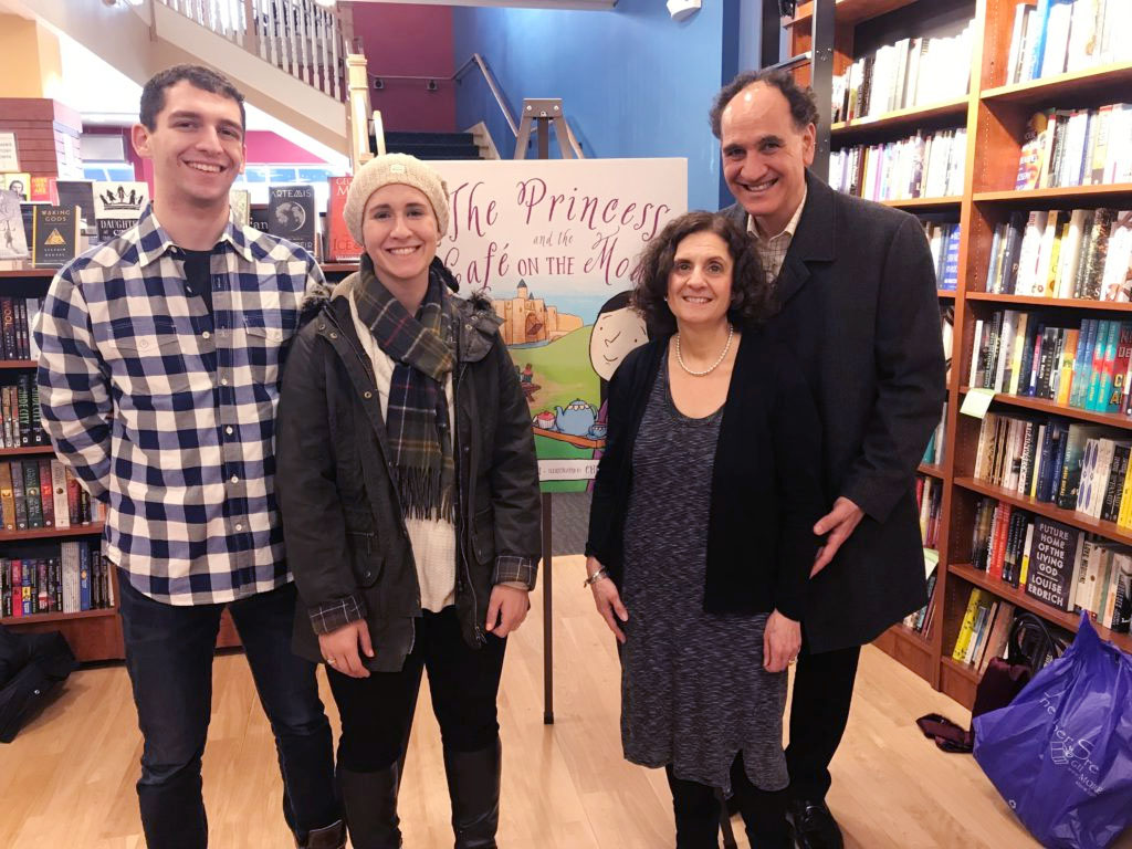 Team Markarian at Belmont Books for First Launch Event! by Margie Markarian