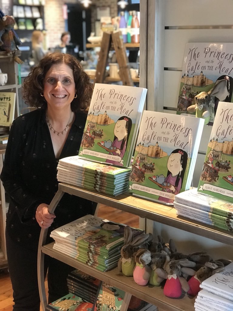Happy Book Birthday to the Princess and the Cafe on the Moat! by Margie Markarian